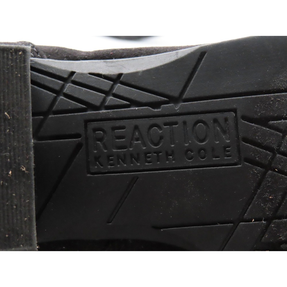 Kenneth Cole Reaction Boots Womens Size 8.5 Black Ankle Booties Low Block Heel - Picture 8 of 10
